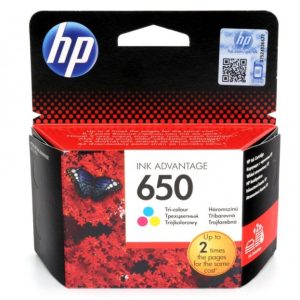 Tinteiro HP 650 Tricolor
