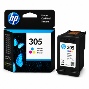 Tinteiro HP 305 Tricolor 3YM60AE