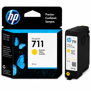 Tinteiro HP 711 Amarelo CZ132A