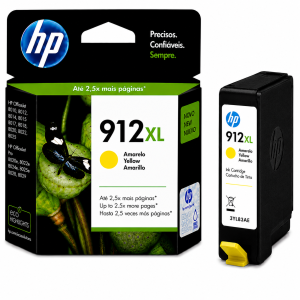 Tinteiro HP 912XL Amarelo 3YL83AE