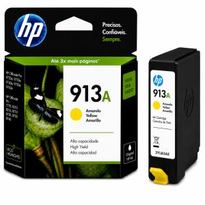Tinteiro HP 913A Amarelo F6T79AE