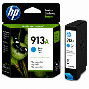 Tinteiro HP 913A Cyan F6T77AE