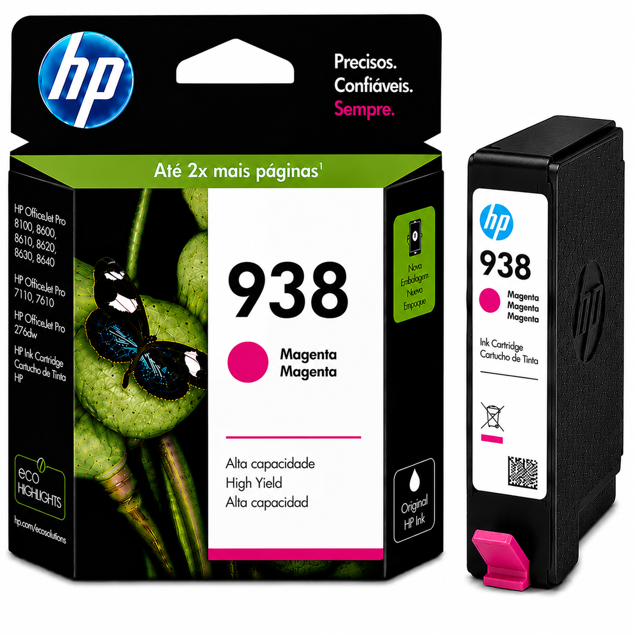 Tinteiro HP 938 Magenta 4S6X4PE