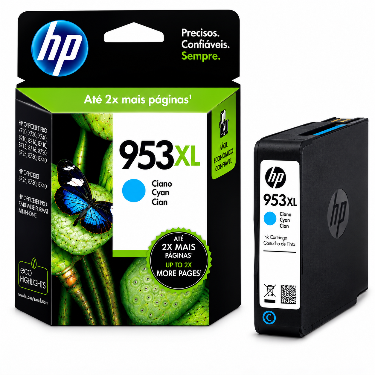 Tinteiro HP 953XL Cyan F6U16AE