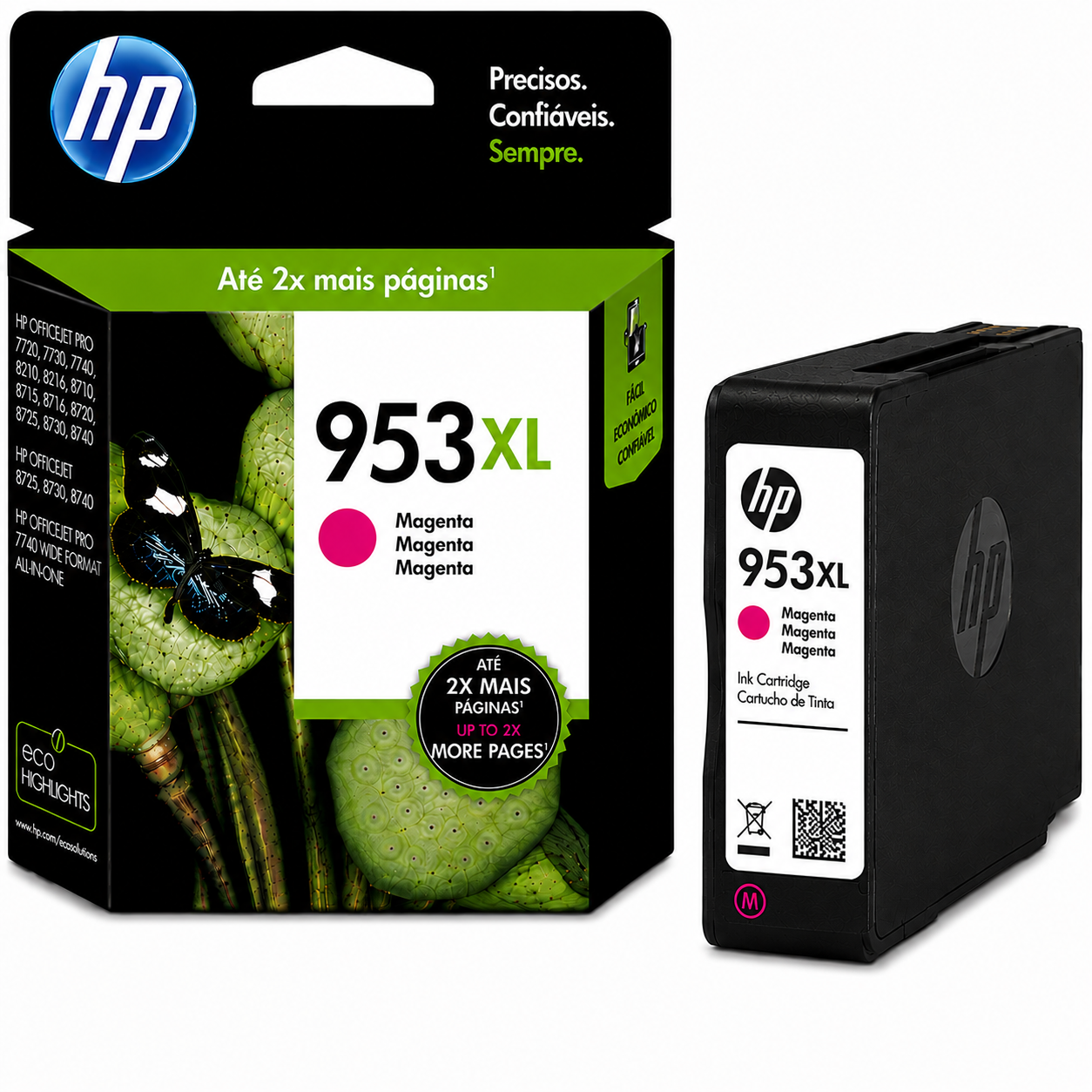 Tinteiro HP 953XL Magenta F6U17AE