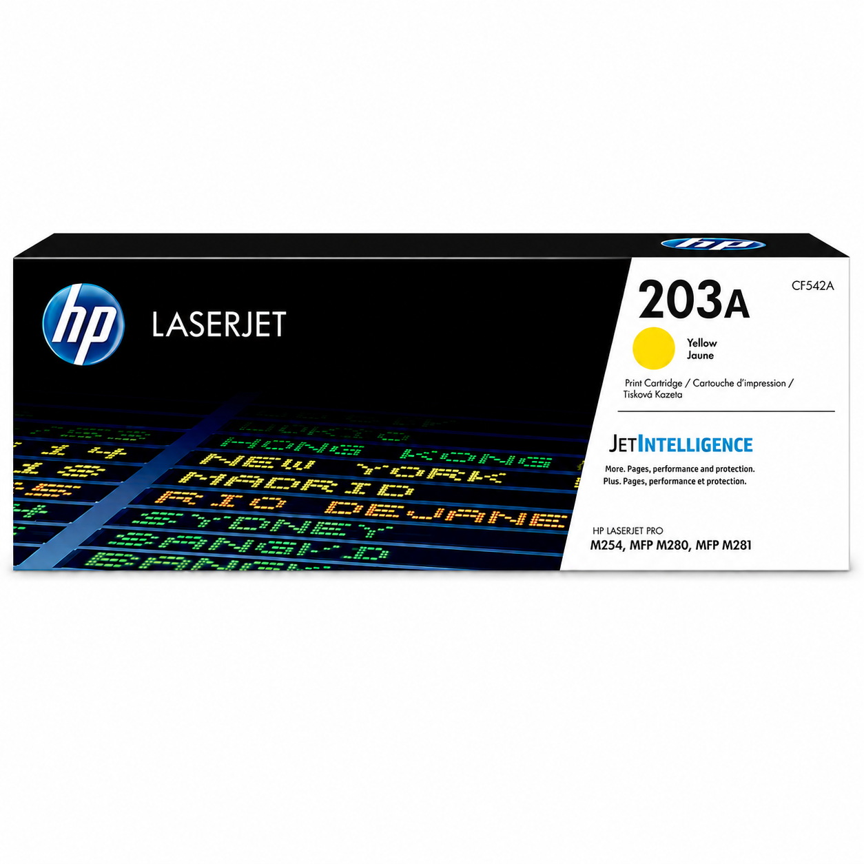 Toner HP 203A Amarelo (CF542A)